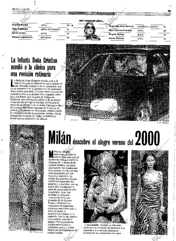 ABC MADRID 28-09-1999 página 89
