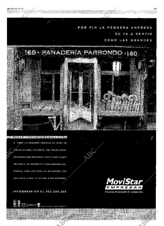 ABC SEVILLA 28-09-1999 página 27