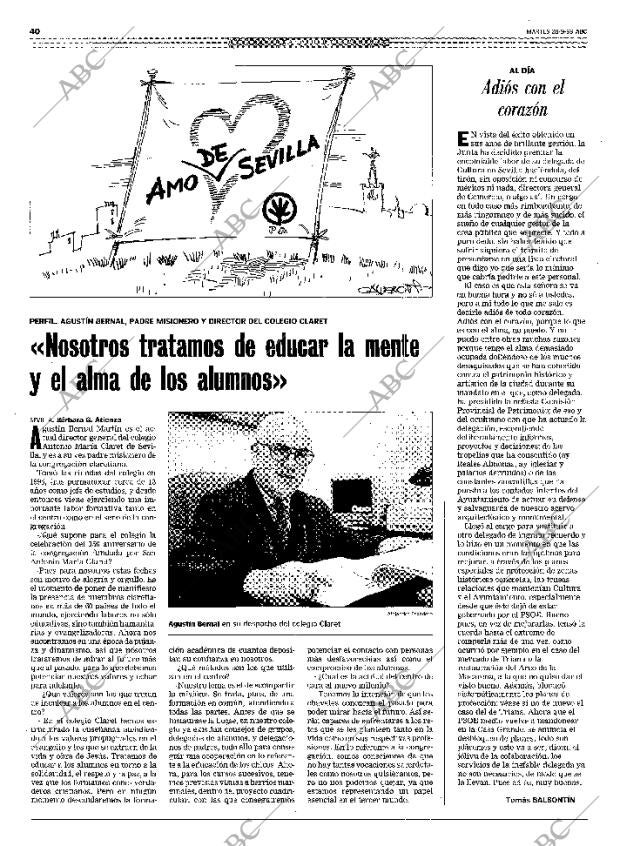 ABC SEVILLA 28-09-1999 página 40