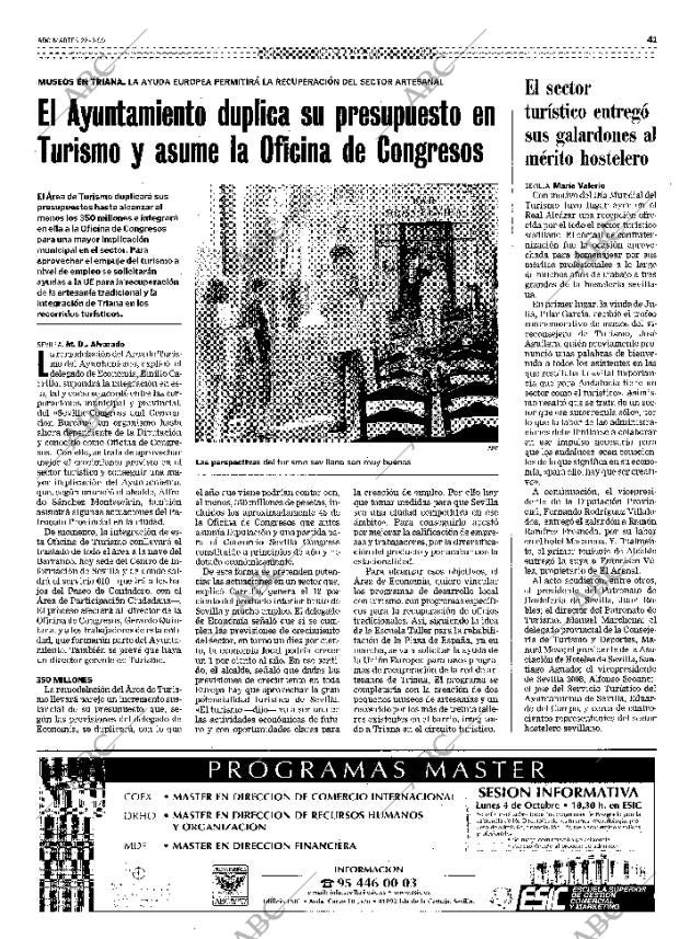 ABC SEVILLA 28-09-1999 página 41