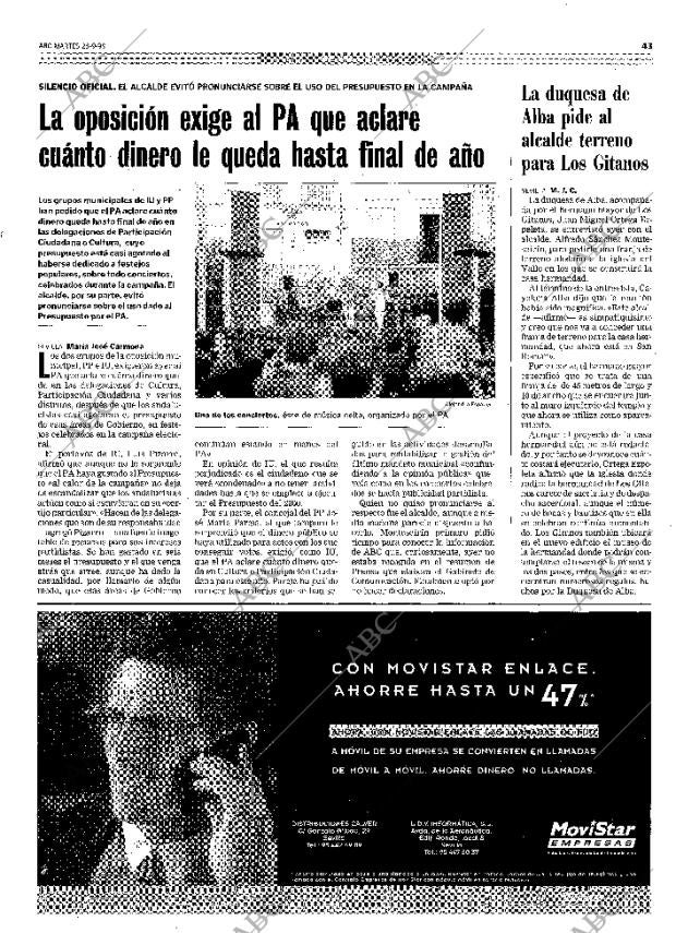 ABC SEVILLA 28-09-1999 página 43