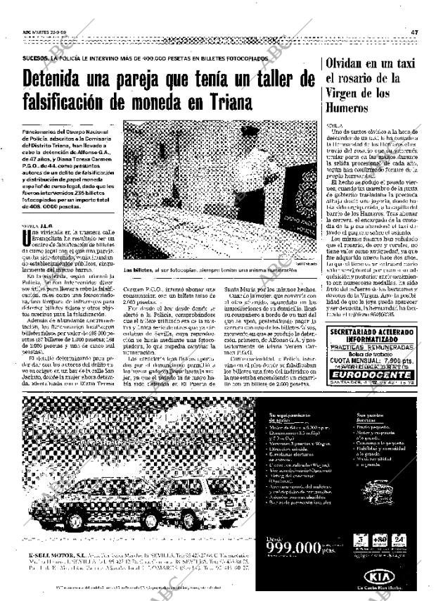 ABC SEVILLA 28-09-1999 página 47
