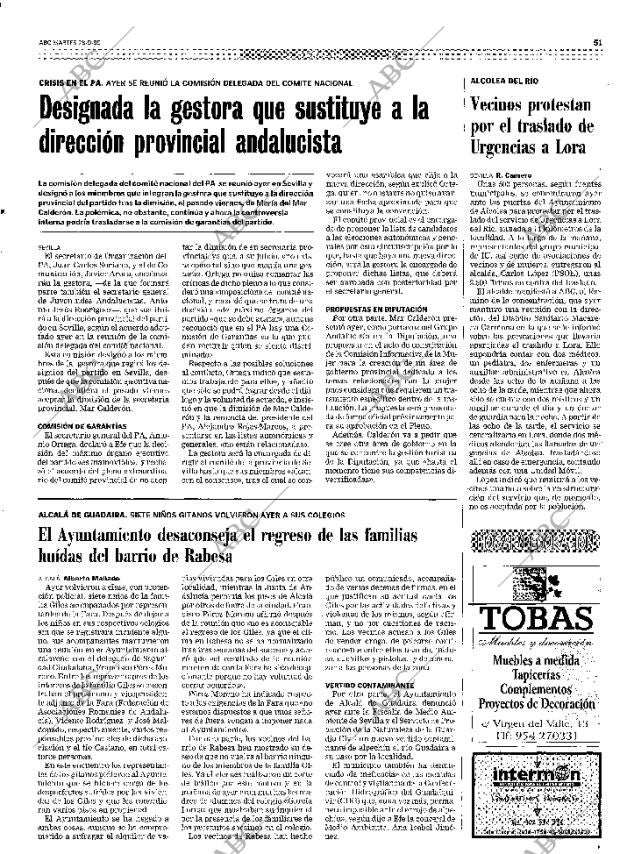 ABC SEVILLA 28-09-1999 página 51