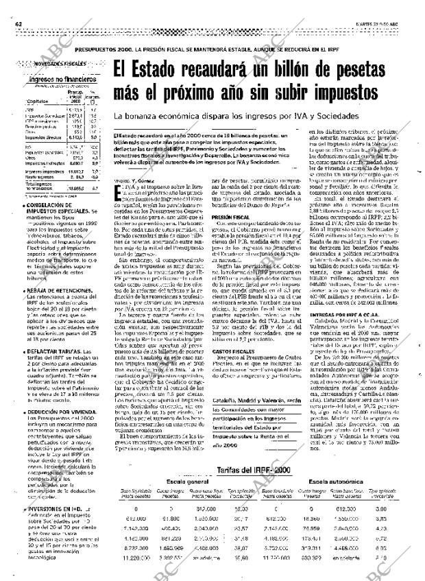 ABC SEVILLA 28-09-1999 página 62