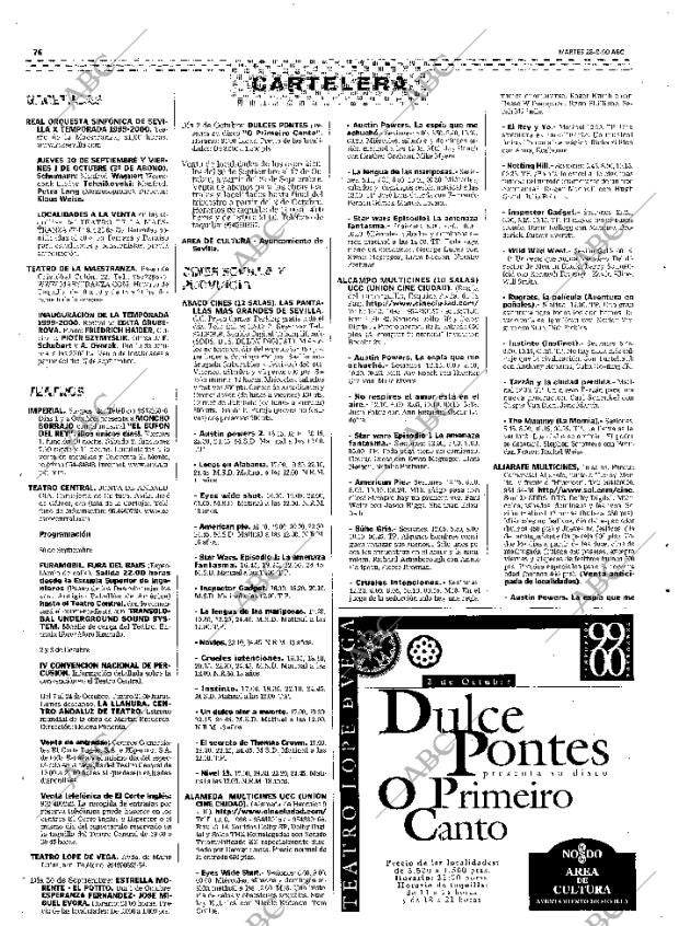 ABC SEVILLA 28-09-1999 página 76