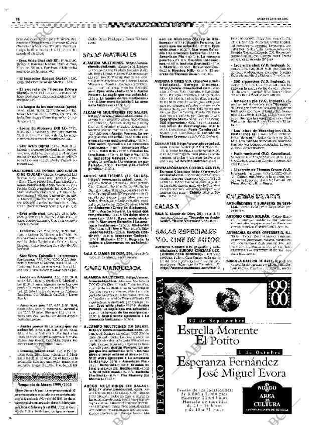 ABC SEVILLA 28-09-1999 página 78