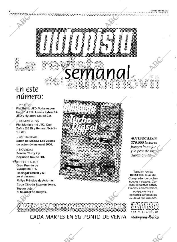 ABC SEVILLA 28-09-1999 página 98