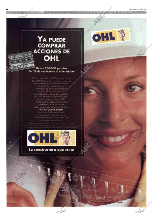 ABC MADRID 29-09-1999 página 16