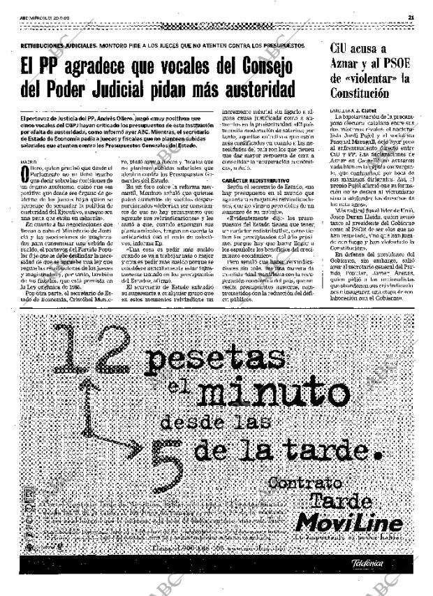 ABC MADRID 29-09-1999 página 21