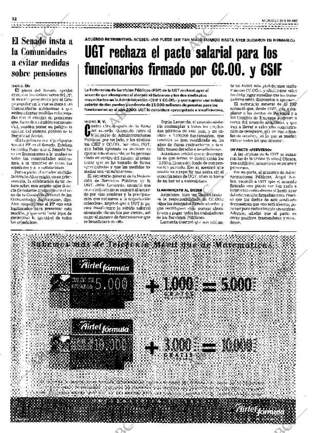 ABC MADRID 29-09-1999 página 22
