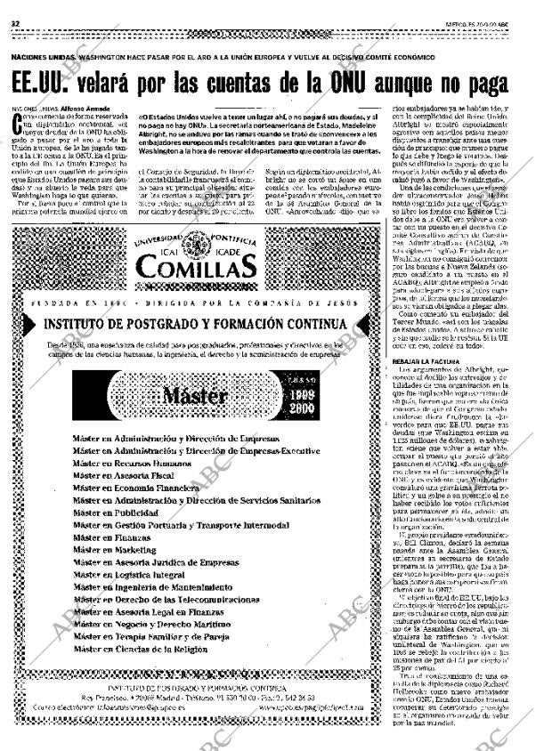 ABC MADRID 29-09-1999 página 32