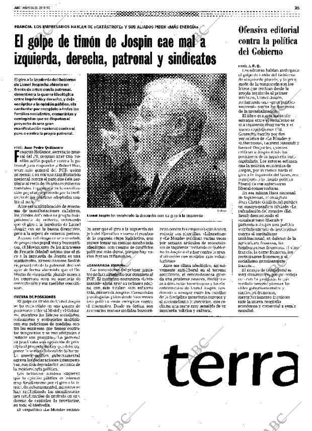 ABC MADRID 29-09-1999 página 35