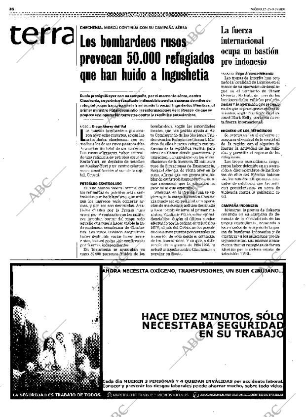 ABC MADRID 29-09-1999 página 36