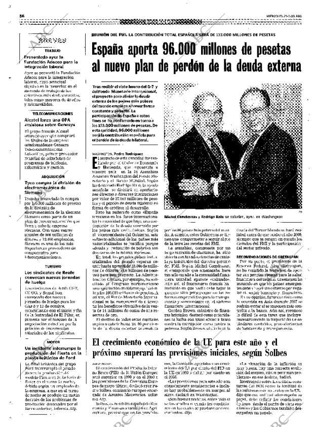 ABC MADRID 29-09-1999 página 56