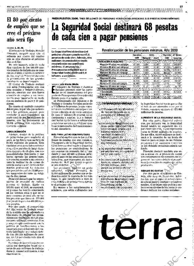 ABC MADRID 29-09-1999 página 57
