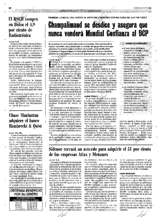 ABC MADRID 29-09-1999 página 60
