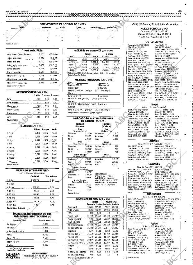 ABC MADRID 29-09-1999 página 65