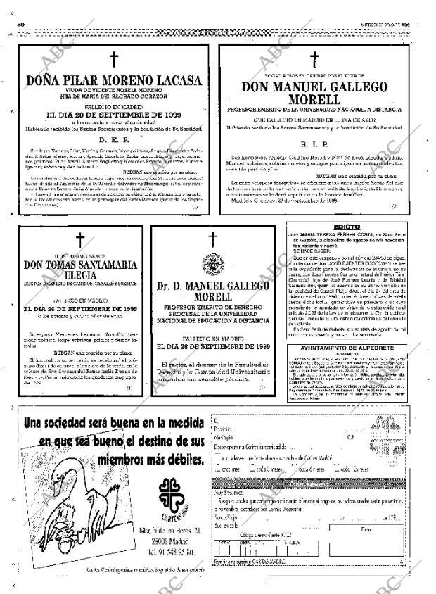 ABC MADRID 29-09-1999 página 80