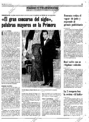 ABC MADRID 29-09-1999 página 87