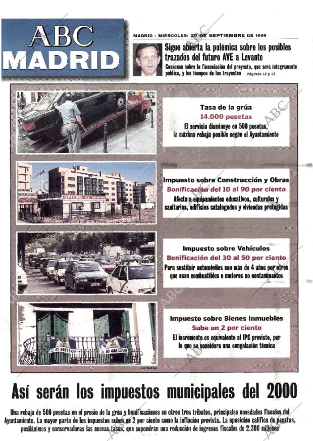 ABC MADRID 29-09-1999 página 93