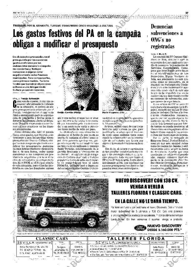ABC SEVILLA 29-09-1999 página 37
