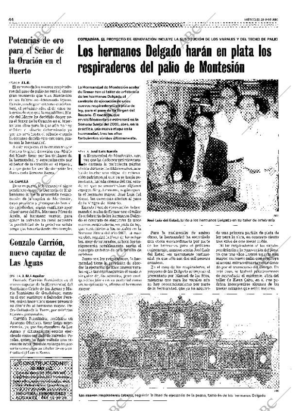 ABC SEVILLA 29-09-1999 página 44
