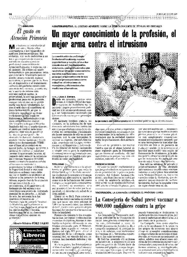 ABC SEVILLA 29-09-1999 página 46