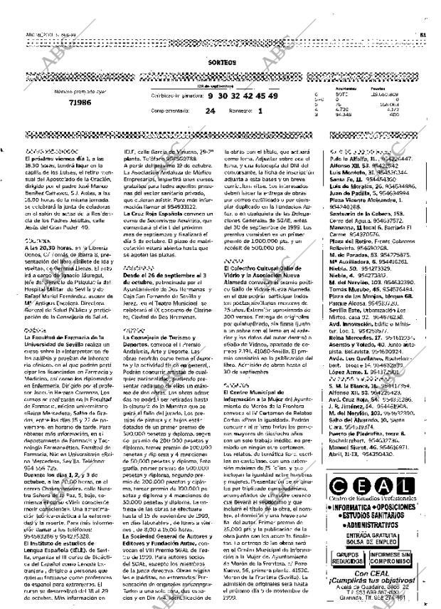 ABC SEVILLA 29-09-1999 página 51