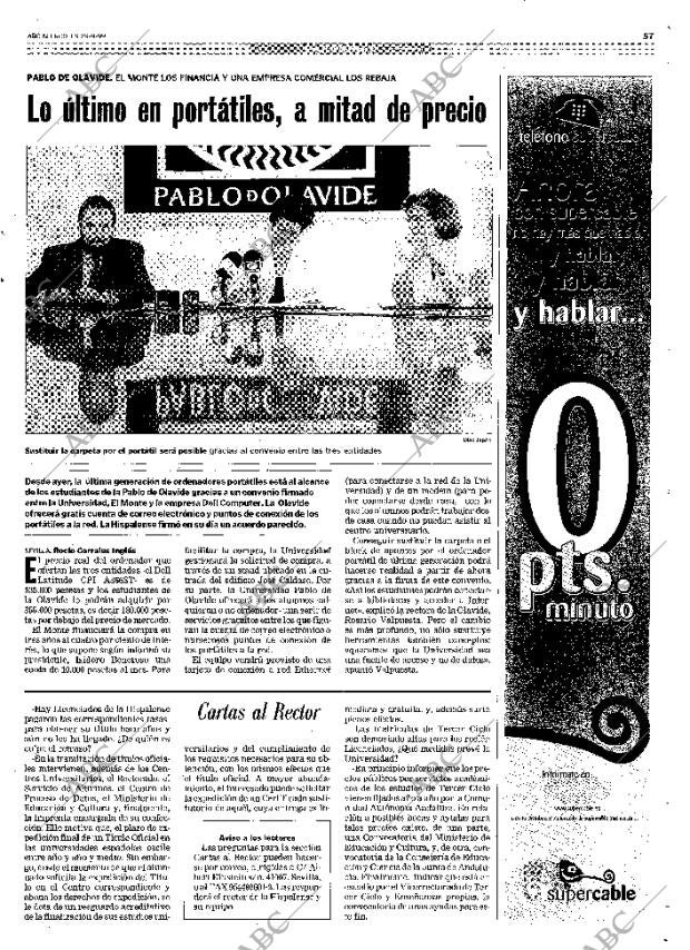 ABC SEVILLA 29-09-1999 página 57