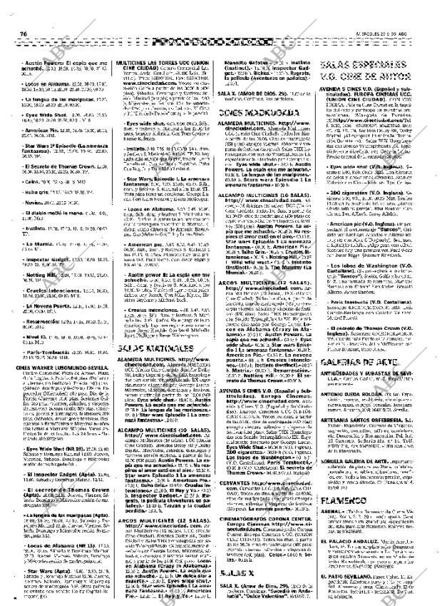 ABC SEVILLA 29-09-1999 página 76