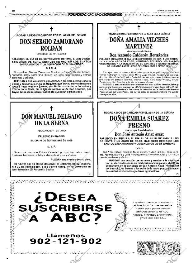ABC SEVILLA 29-09-1999 página 80