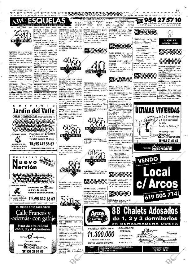 ABC SEVILLA 29-09-1999 página 83