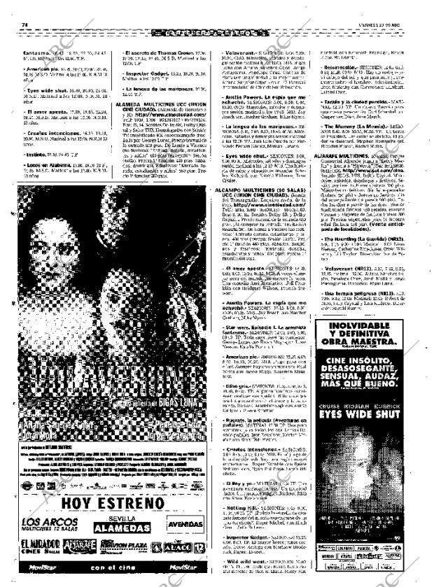 ABC SEVILLA 01-10-1999 página 74