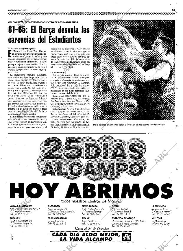 ABC MADRID 03-10-1999 página 83