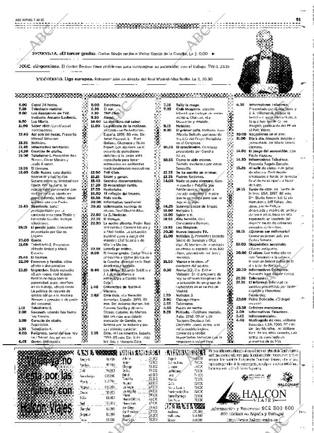 ABC MADRID 07-10-1999 página 91