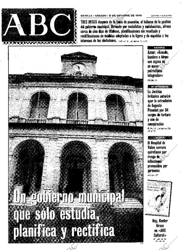 ABC SEVILLA 09-10-1999 página 1