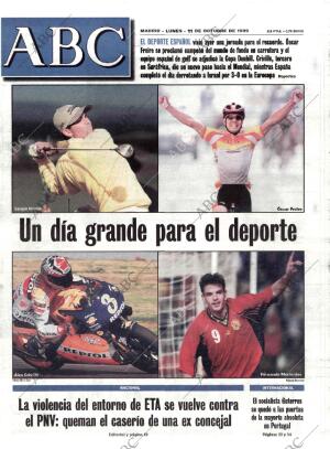 ABC MADRID 11-10-1999 página 1