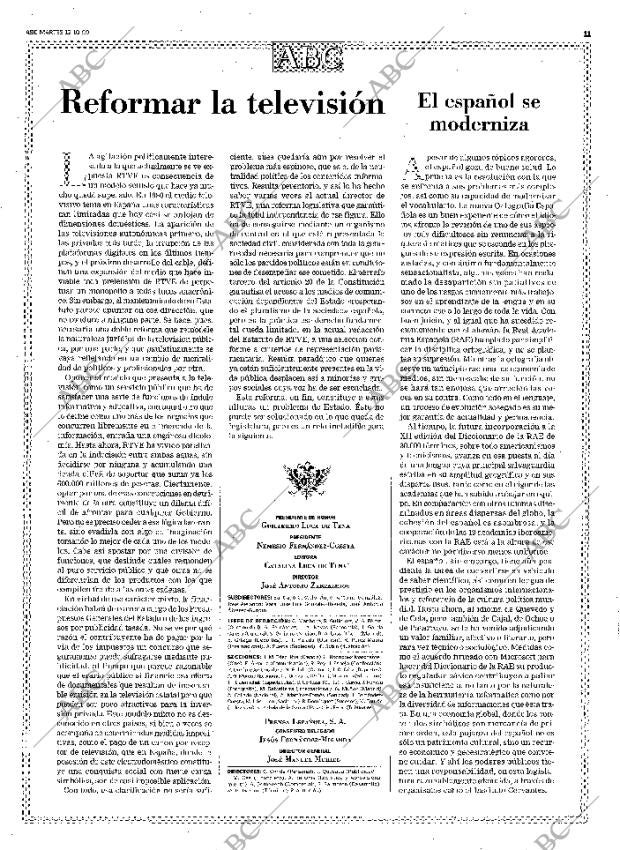 ABC MADRID 12-10-1999 página 11