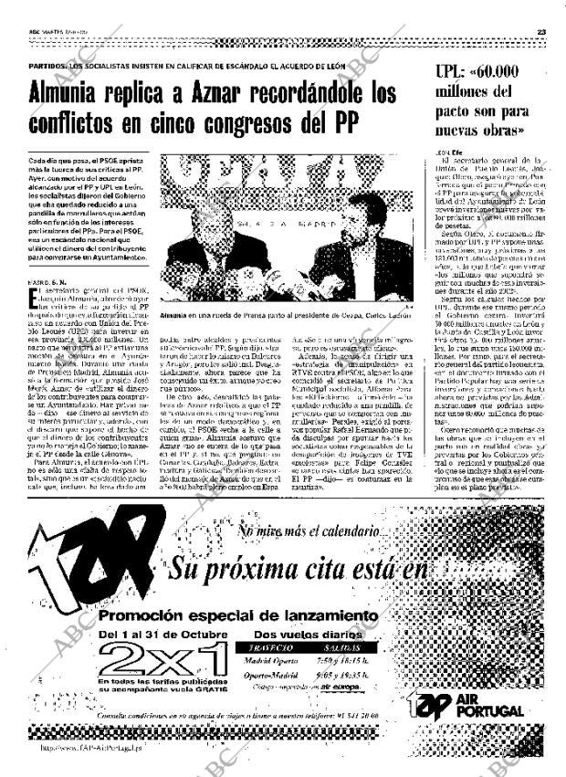ABC MADRID 12-10-1999 página 23