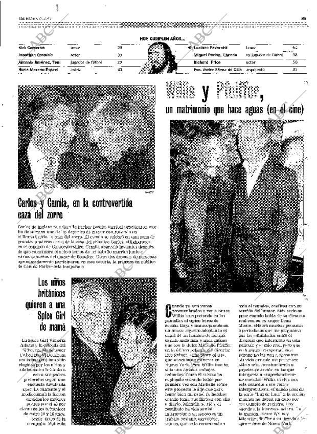 ABC MADRID 12-10-1999 página 85