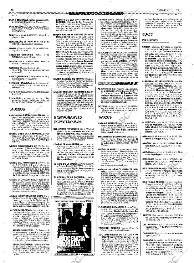 ABC MADRID 13-10-1999 página 118