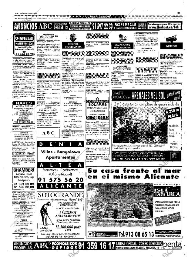 ABC MADRID 13-10-1999 página 129