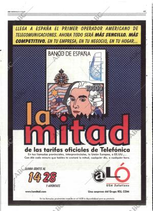 ABC MADRID 13-10-1999 página 47