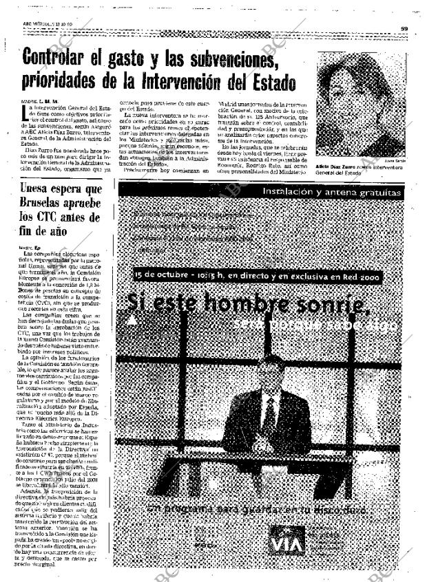 ABC MADRID 13-10-1999 página 59