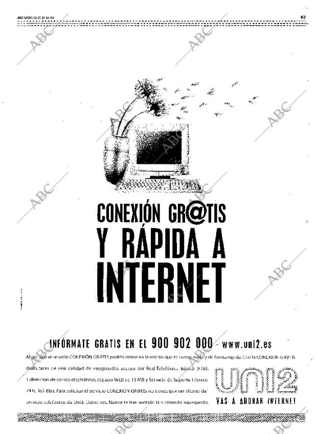 ABC MADRID 13-10-1999 página 67