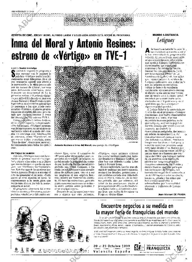 ABC MADRID 13-10-1999 página 87