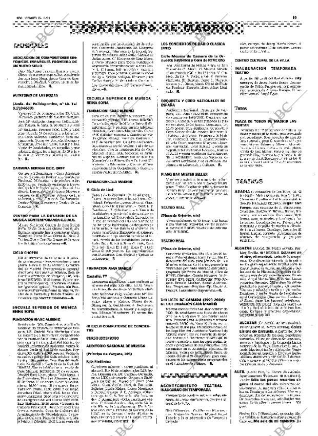 ABC MADRID 15-10-1999 página 111