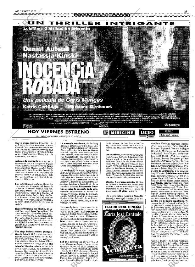 ABC MADRID 15-10-1999 página 117