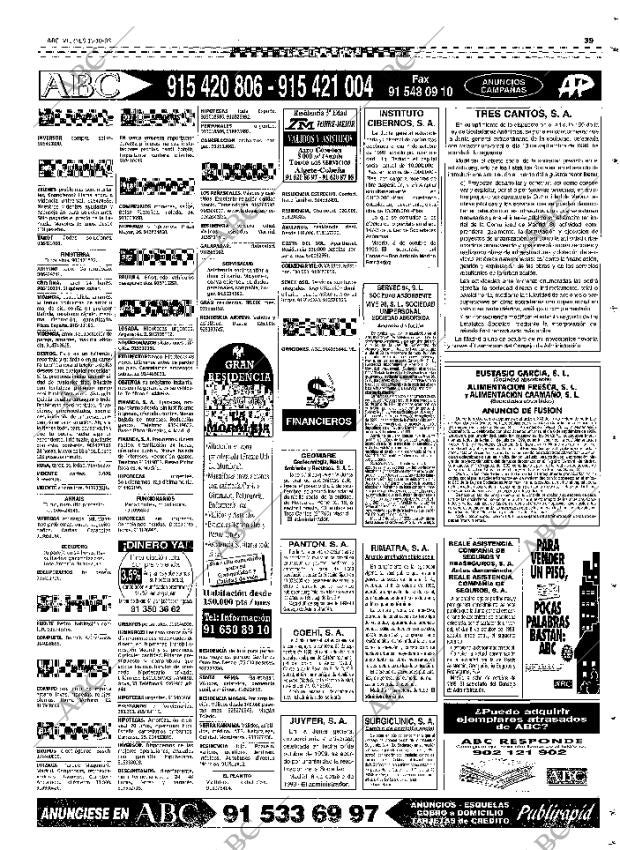 ABC MADRID 15-10-1999 página 131
