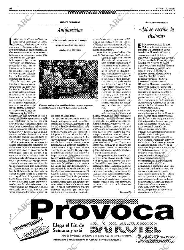 ABC MADRID 15-10-1999 página 16